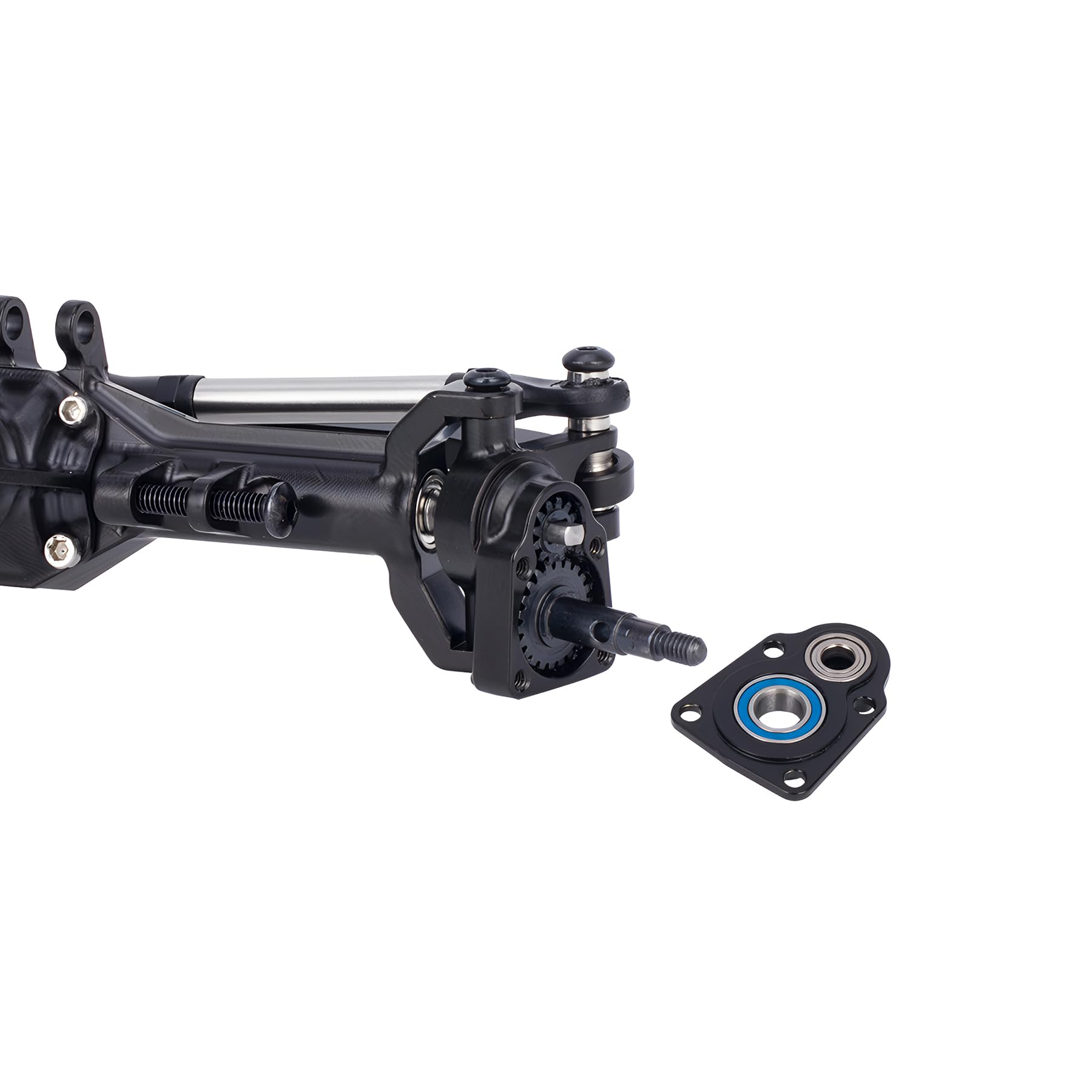 トラクサス trx4m ポータルアクスル AMK TRX4M ポータルアクスル 拡張 20mm、109.6g CNC アルミニウム