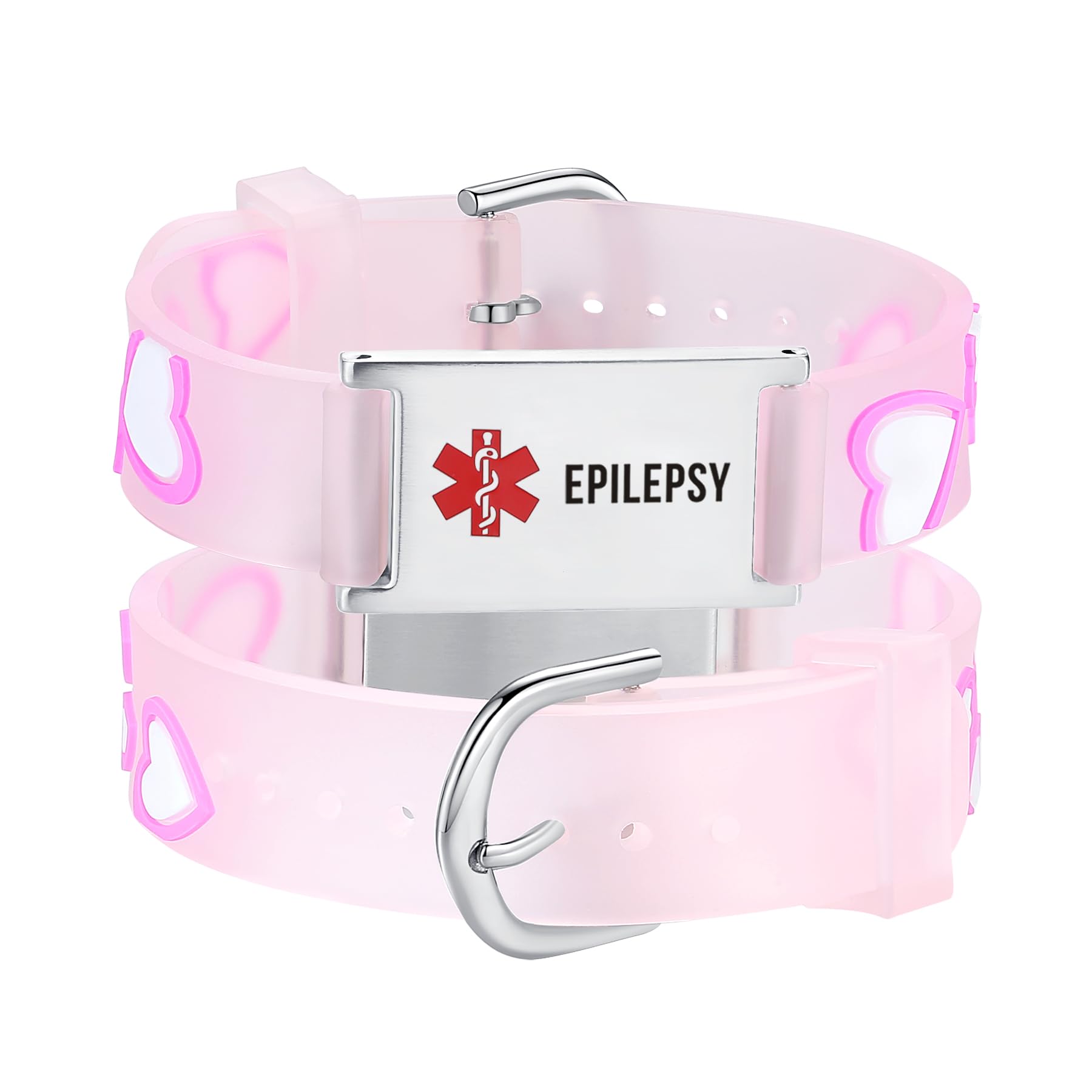 LinnaLove cartoon medical alert id bracelets Parents gift to Son, daughter, brother, sister