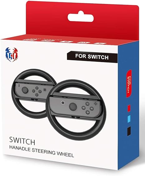 Amazon Gh 小型サイズの子ども向け Switch マリオカート 8 デラックス ハンドル Nintendo スイッチ ジョイコン Joy Con コントローラー 専用 2個 セット 黒2 ゲーム Amazon Gh 小型サイズの子ども向け Switch マリオカート 8 デラックス ハンドル Nintendo スイッチ ジョイコン Joy Con コントローラー 専用 2個 セット 黒2 ゲーム