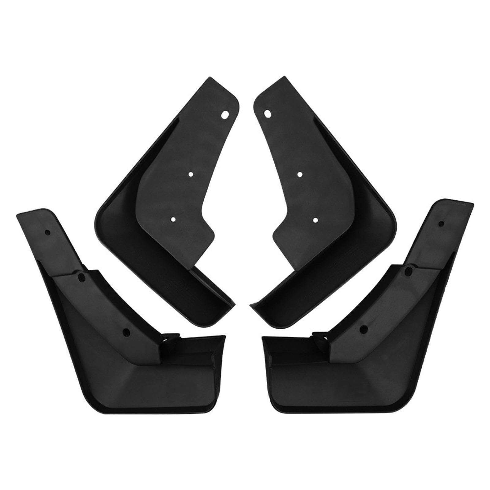 CDQSB 4 Pcs Car Mud Flaps for BYD Song DM /EV500 2019, Front Rear Fenders Splashproof Splash Guards Mudflaps Protects Accessories