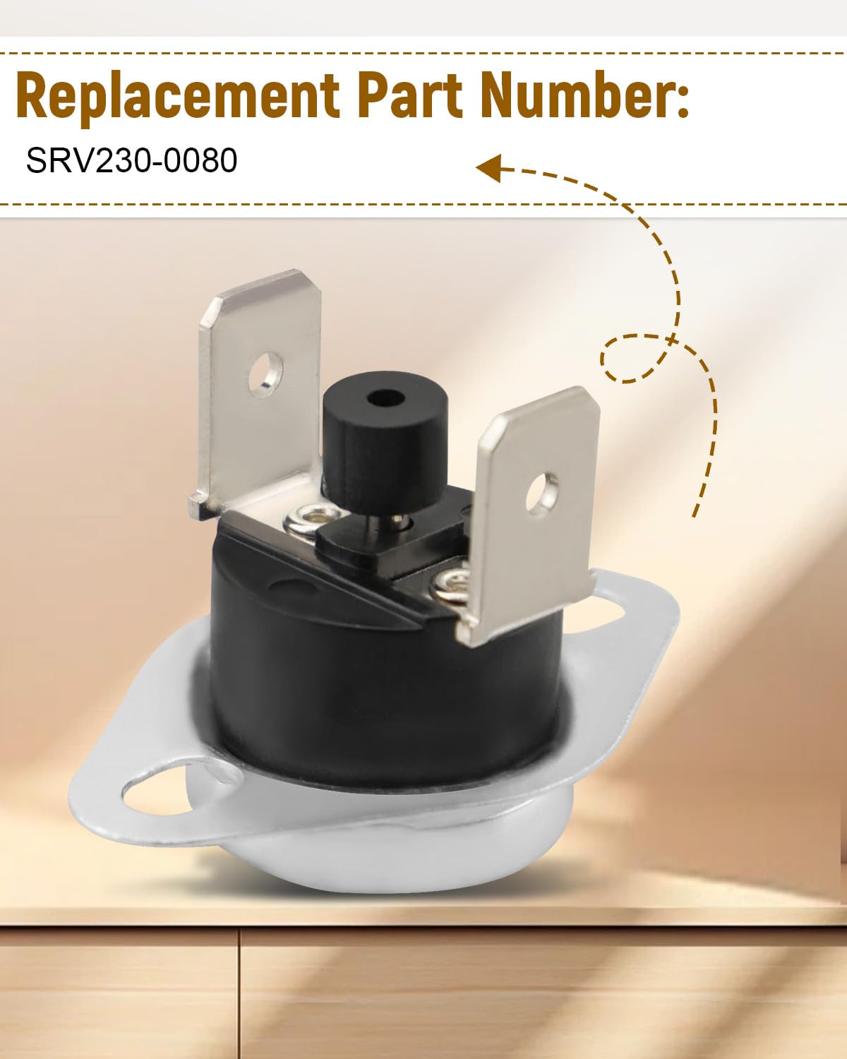 SRV230-0080 Interruptor a presión para estufas de pellets PelPro PP70 PP130 PP150 PPC90 TSC90, apto para estufas de pellets Quadrafire 800 1000 1100i Mt. Vernon Outfitter-I Outfitter-II 5