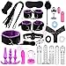ZeeKoug Set di 25 Pezzi di Romanzo Polso E Anca Allenamento Combinazione Accessori (Viola), Indoor Divertimento E Tempo Libero Festival Cosplay Dispositivo, Regalo di Coppia immagine