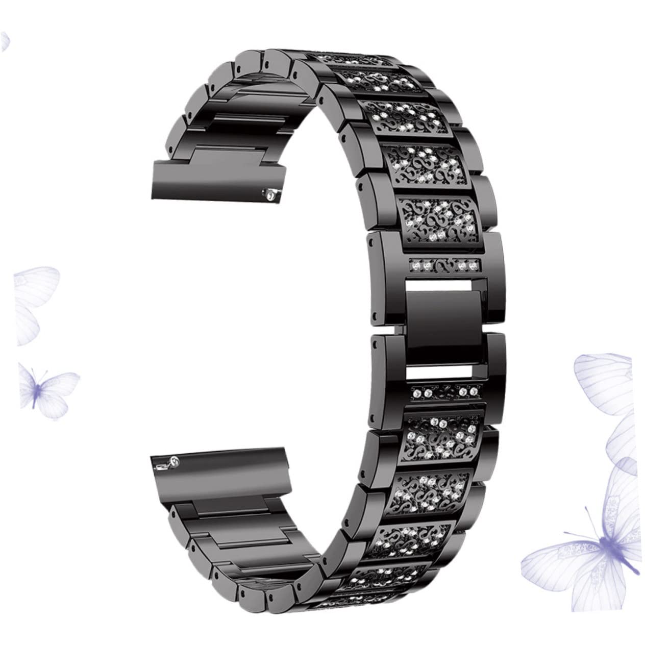 UPKOCH 2 Uds Reloj Pulsera Inteligente Reloj Inteligente Correa De Reloj De Metal Correa De Repuesto Para Reloj Inteligente Brazaletes Para Mujer Pulseras Cinturón Banda De Reloj De