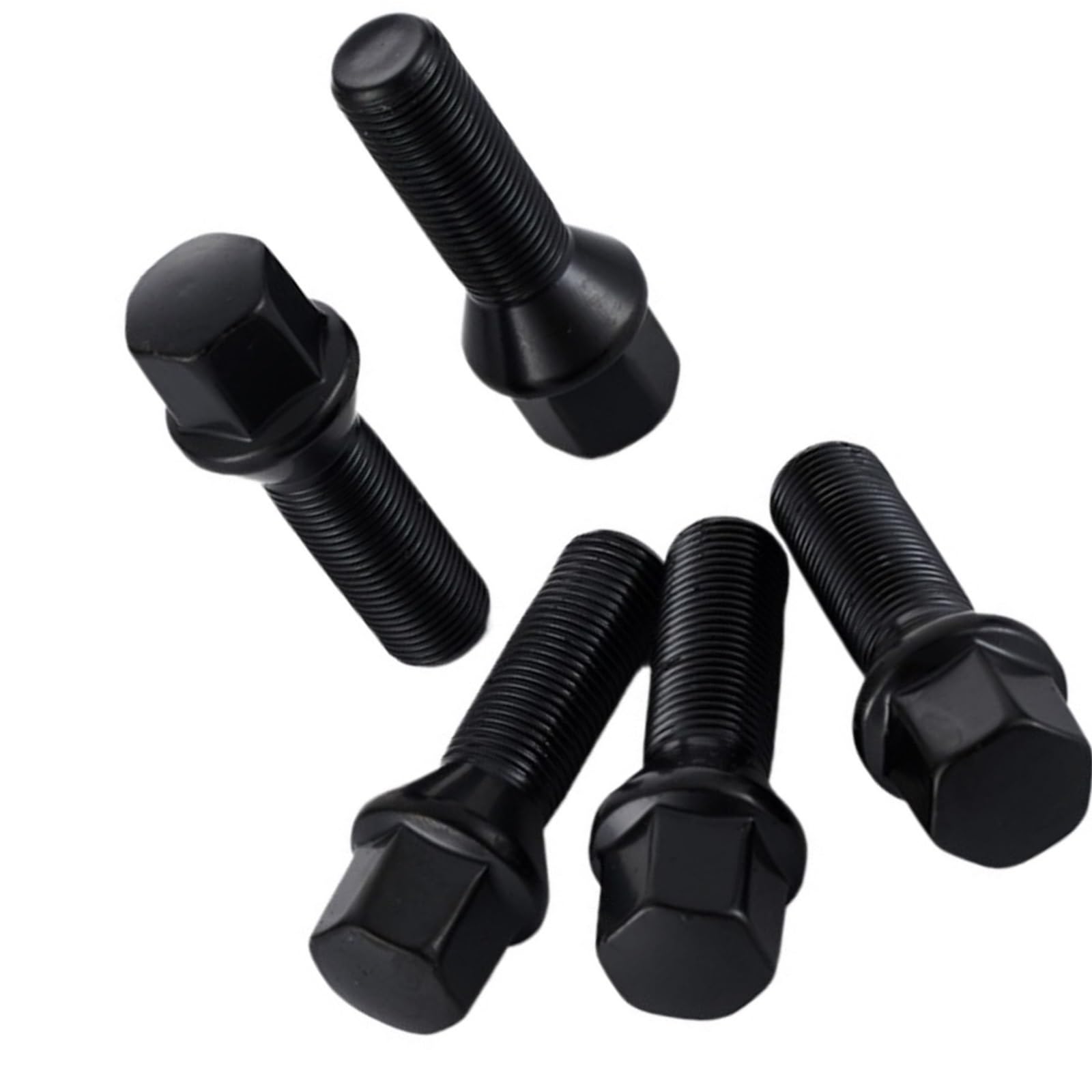 Bulloni ruota auto Compatibile Con Benz Per GLE W166 2015 2016 2017 2018 Set Di Dadi Esagonali Per Cerchi In Lega Da 20 Pollici Con Rondella Conica OEM: 0009907607