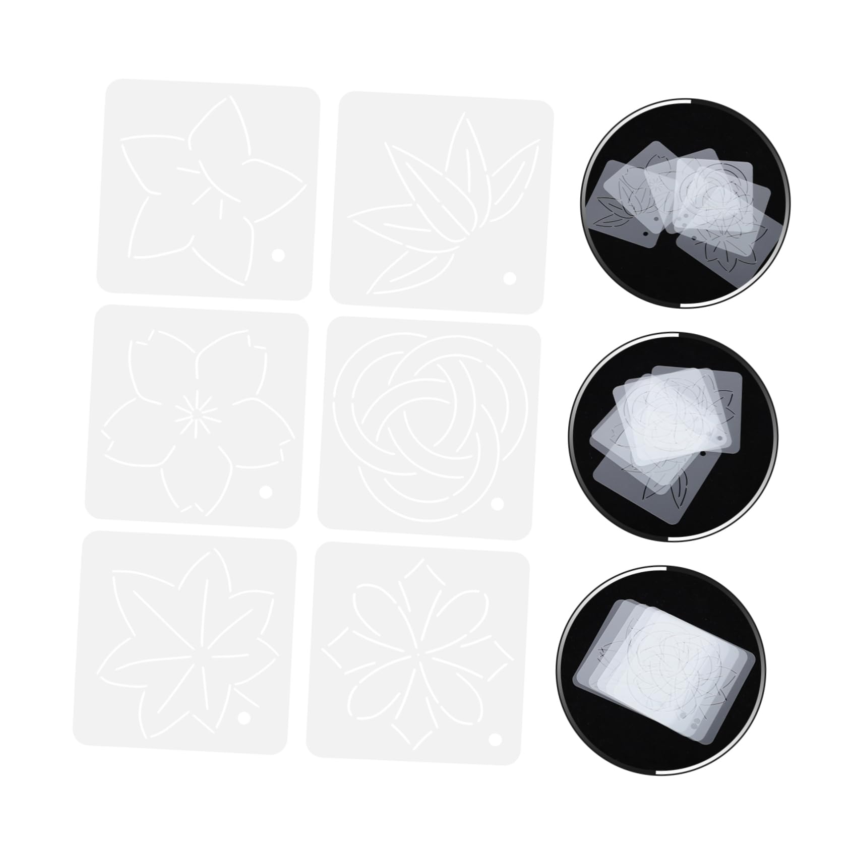 SEWACC 30piezas Plantillas De Acolchado Acrílicas Para Costura De Patchwork y Rulers De Costura Para Profesionales y
