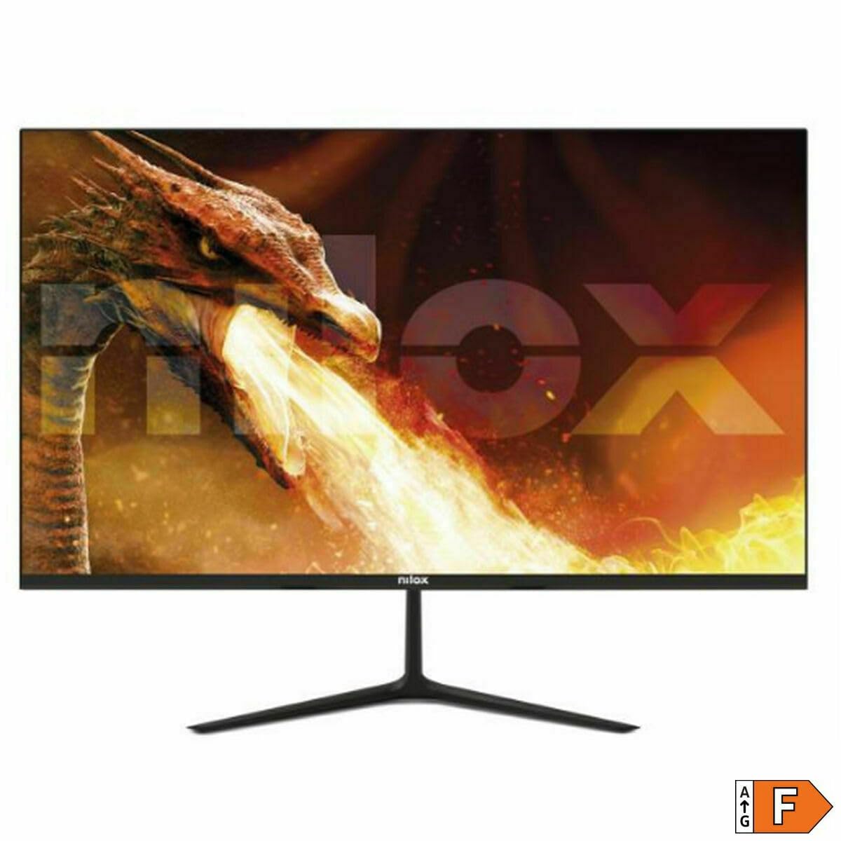 Nilox NXM24FHD1441 Monitor 24 Pollici Full HD, Frameless e Sottile, Monitor 144Hz HDMI e 165Hz DP, Schermo PC con Luminosità di 250 cd/m2, Connessioni HDMI-VGA-DP