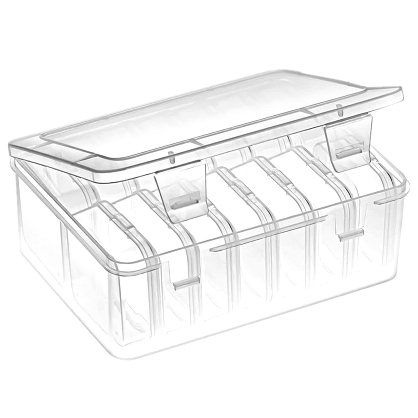 Bead Storage Box, 15 Pcs Transparent Craft Bead Organiser Storage Boxes