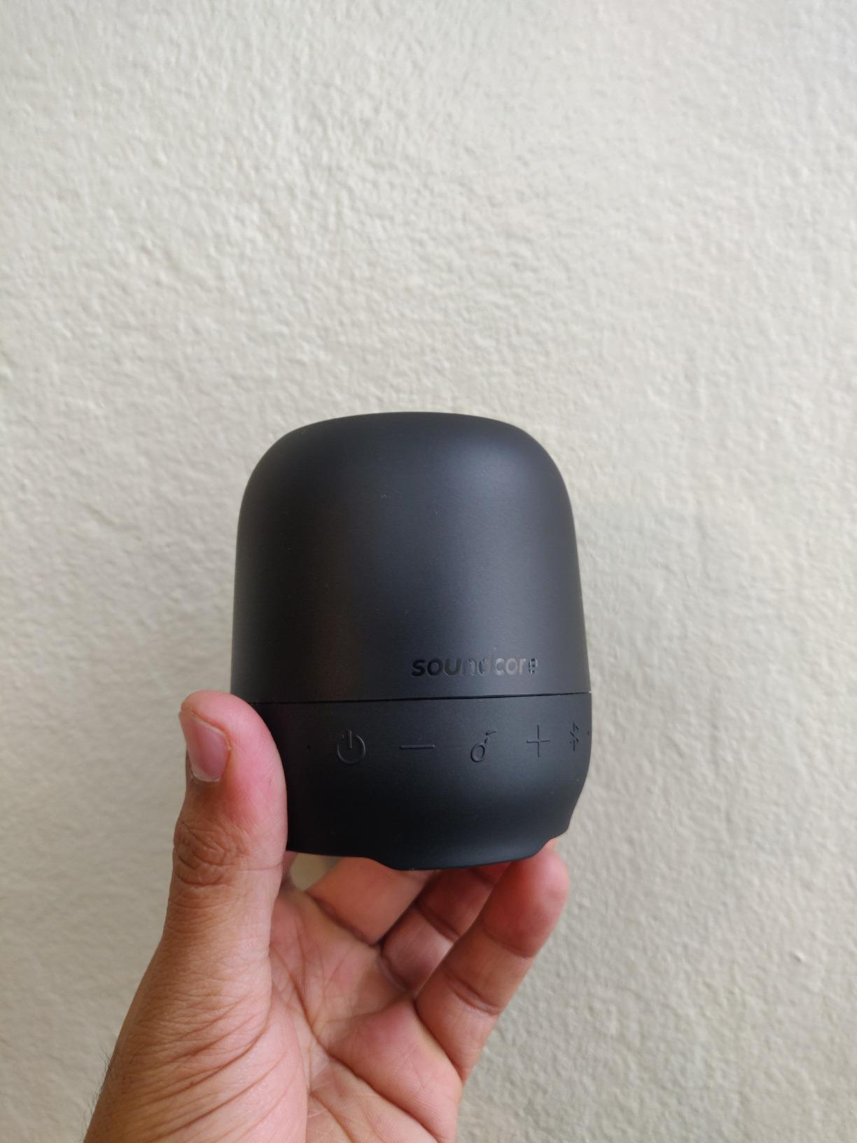 Small, portable, light-weight, great sound.