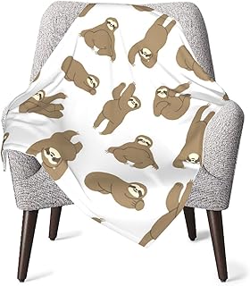 Koc dla noworodka las ręcznie rysowany leniwiec do przedszkola spacerówka łóżeczko odbieranie koc niemowlę unisex