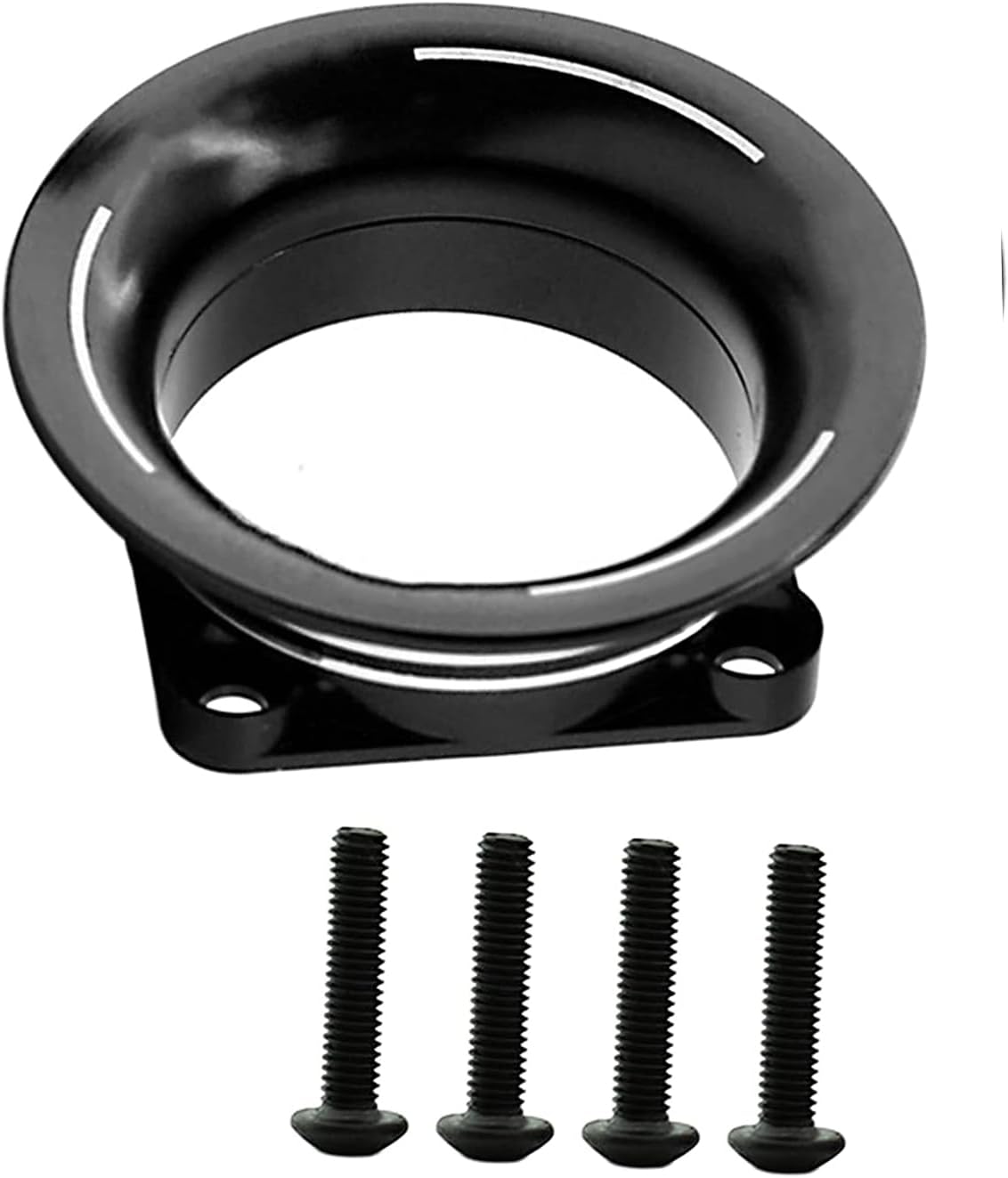 MACHSWON Black Motor ESC Cooling Fan Cover RC Car Fan Cover Metal Compatible with 1/10 RC Drift Car Sakura D3 D4 XIS XI HSP Improve Engine Cooling Performance Cooling