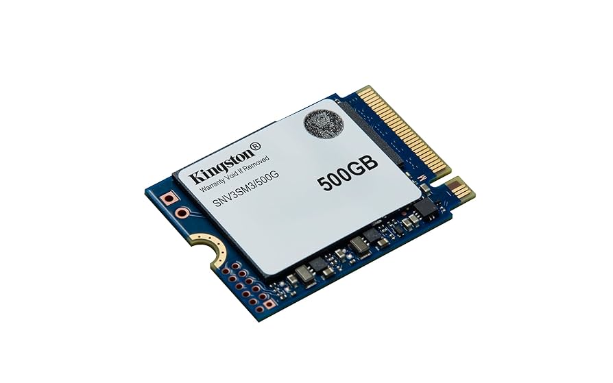 Kingston NV3 500GB M.2 2230 NVMe SSD | Up to 5000MB/s