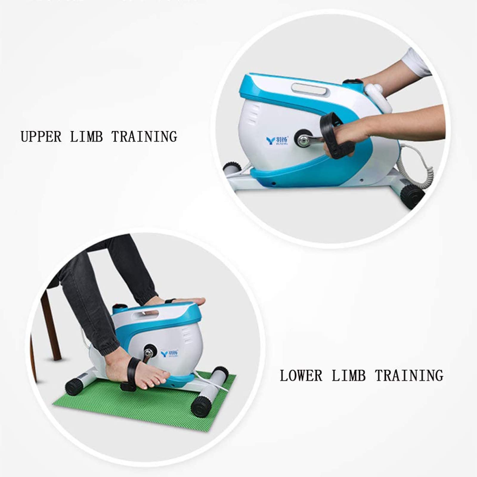 Elektryczne korby do ćwiczeń dla seniorów Rehabilitacja fizjoterapeutyczna, regulowany mini rower sprzęt rehabilitacyjny Ćwiczenia korbowe Maine dla osób starszych osób niepełnosprawnych