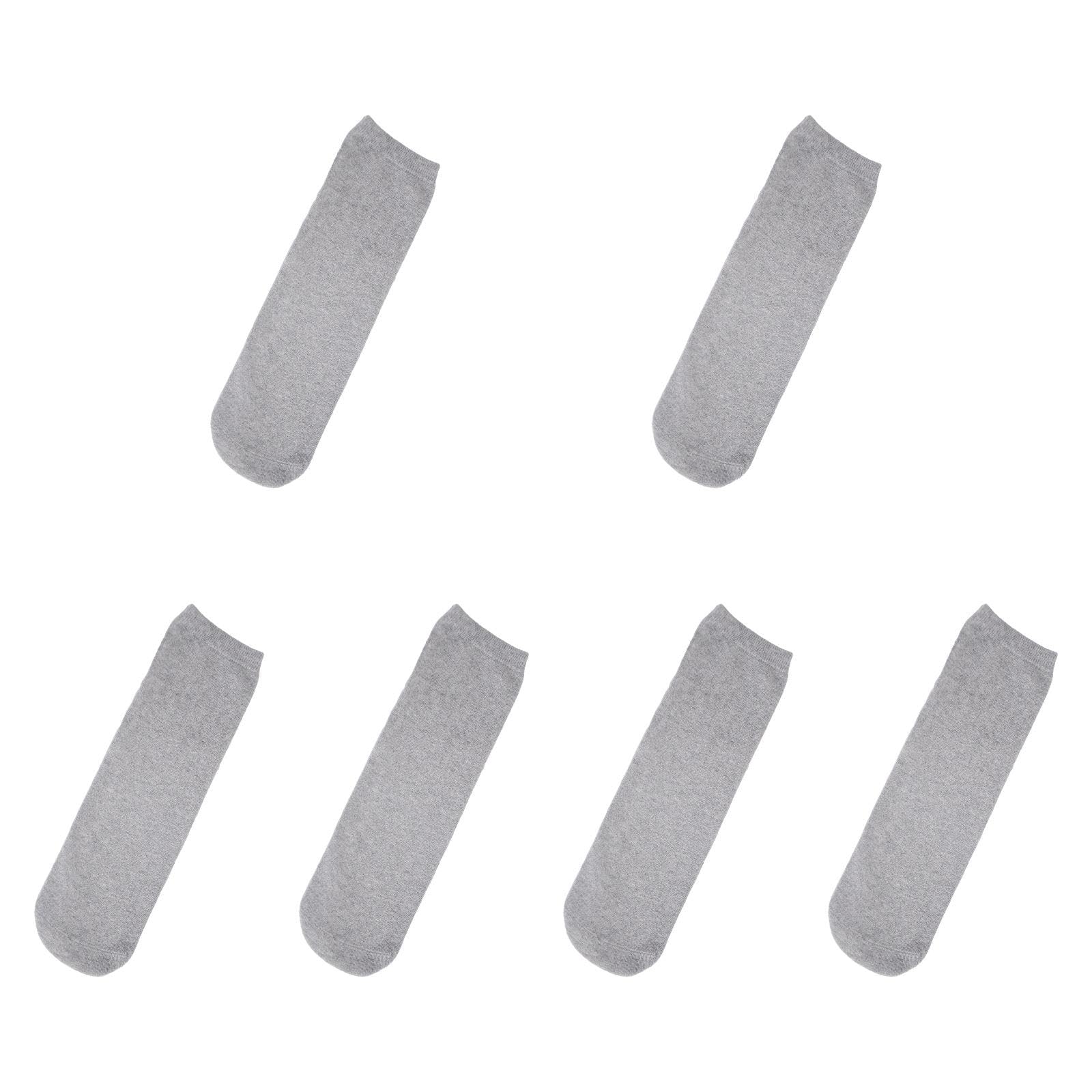 6x Prosthetic Limb Socks Soft Elastic Amputee Care Stump Socks for Women Men S gray-image-43