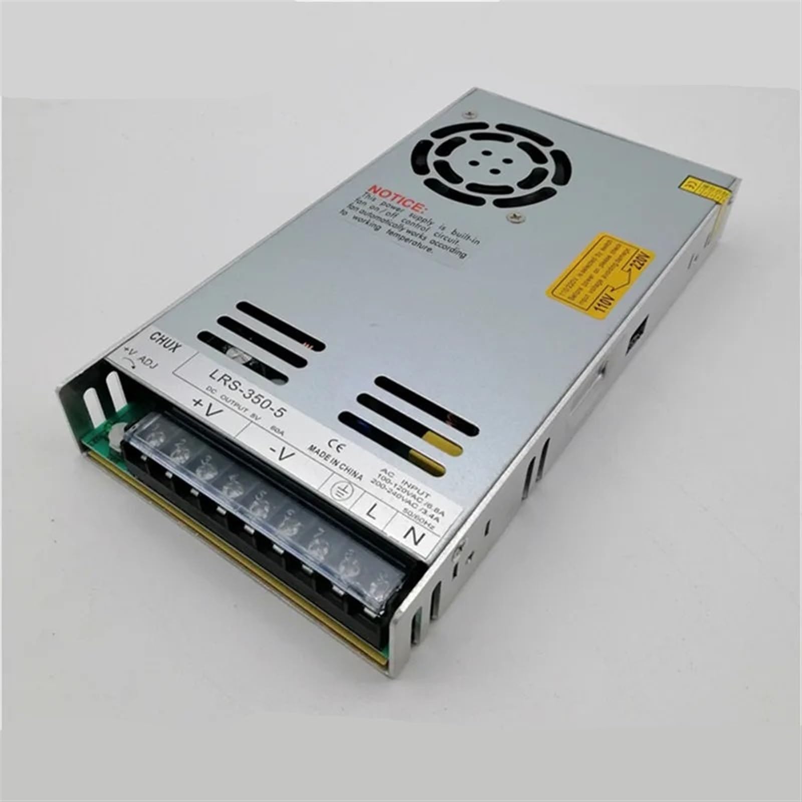 MGIMGFKZD DC 5V 12V 15V 24V 36V 48V Switching Power Supply LRS-350W(12v-350w)
