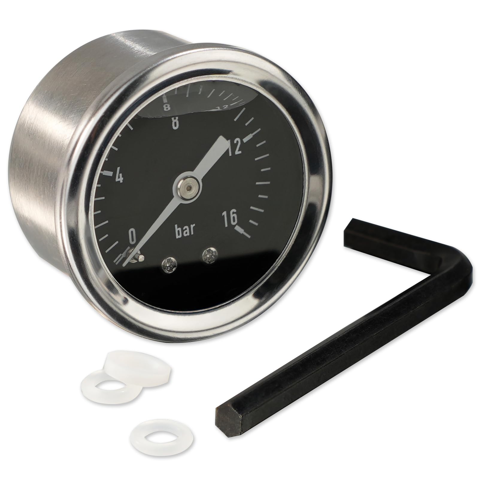 Upgrade E61 Group Head Pressure Pump Gauge Compatible with Faema, Rocket, ECM, Lelit,Expobar, and Similar E61 Espresso Machines – Brew Accessory