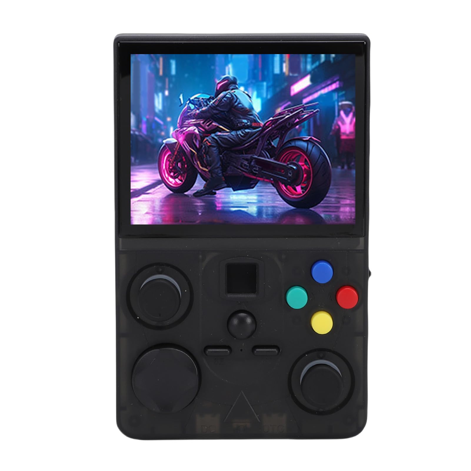Pissente Console Portatile per Emulatore di Videogiochi Console da Gioco retrò WiFi con Doppio Joystick con Schermo da 3,5 Pollici per Lunghe Sessioni (128G)