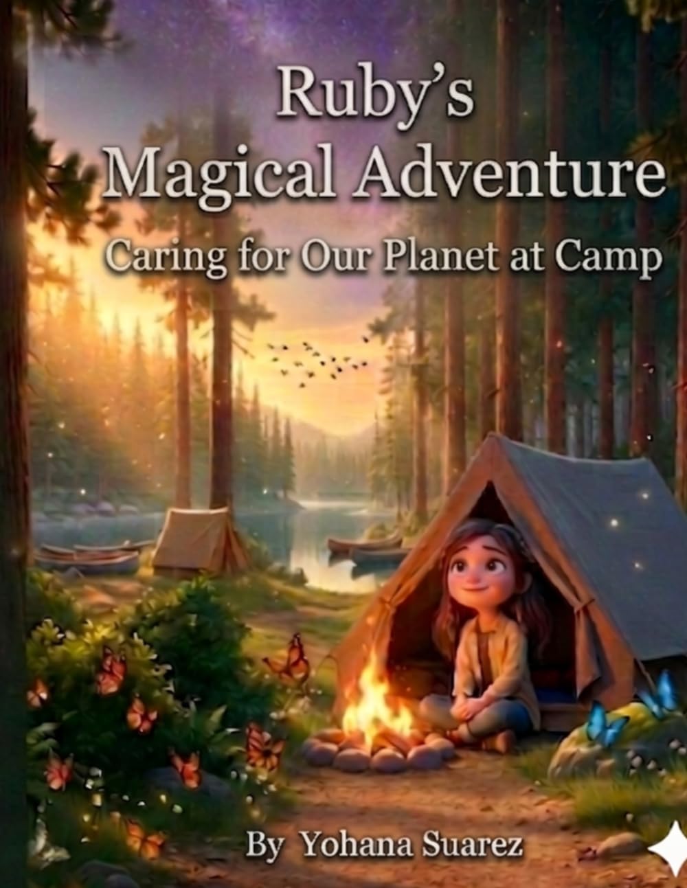 Ruby's Magical Adventure: Caring for Our Planet at Camp: Inspiring Stories about Courage, Inner Strength, and Self-Confidence (English Edition)