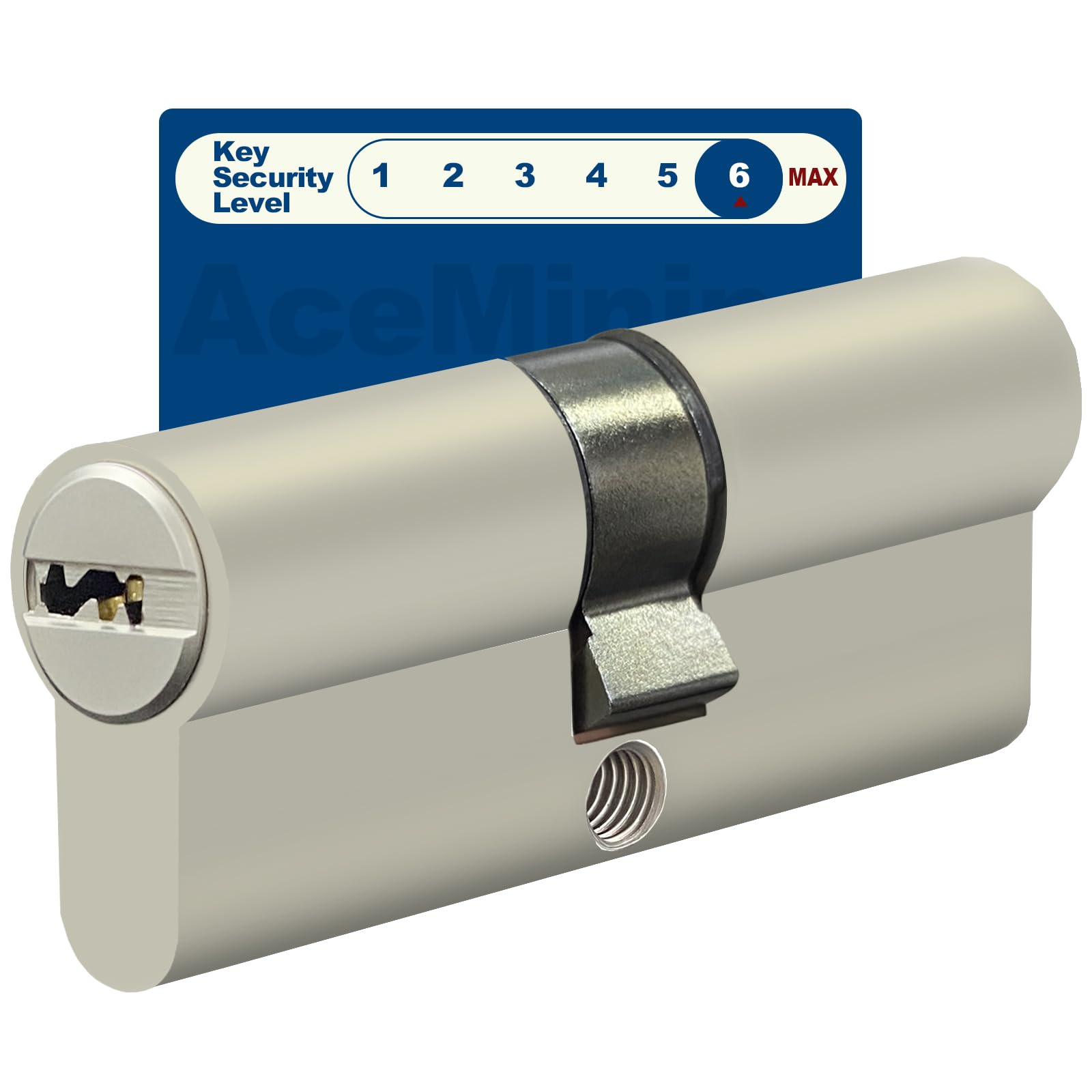 AceMining Cylindres De Serrures 30/30mm, 60mm Porte Serrure