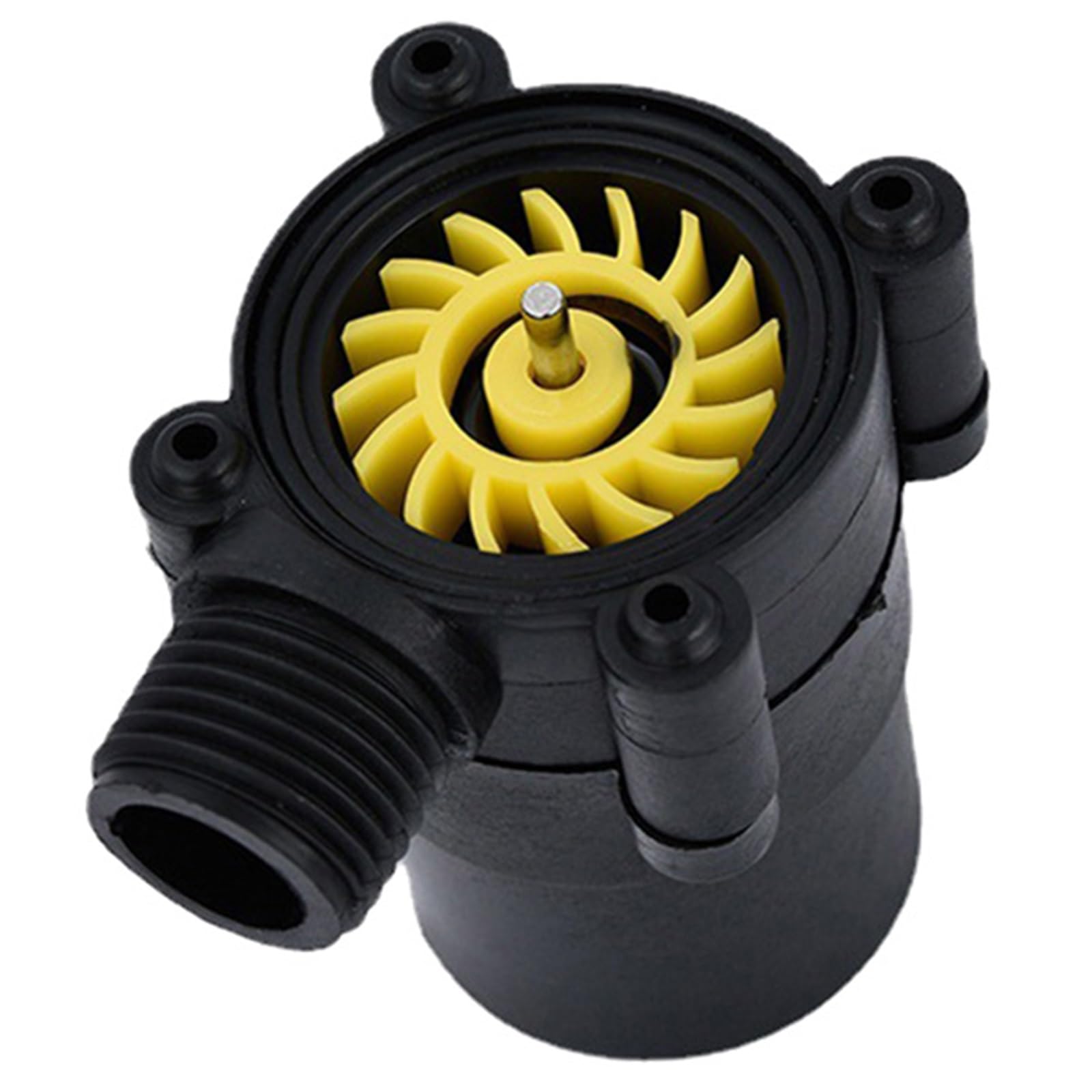 3 5W Micro Hydro Generator - 4-Inch Pipe Water Turbine Generator with Adjustable Angles Durable Sturdy Portable Hydro