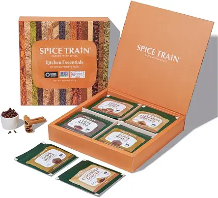 SPICE TRAIN Spices Gift Set - 20 Exotic...