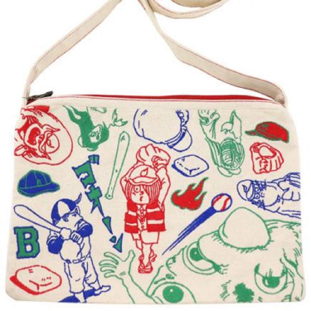 Mokumokuren ゲゲゲの鬼太郎　サコッシュバック Amazon.co.jp: ゲゲゲの鬼太郎 刺繍 サコッシュ/おばけナイター