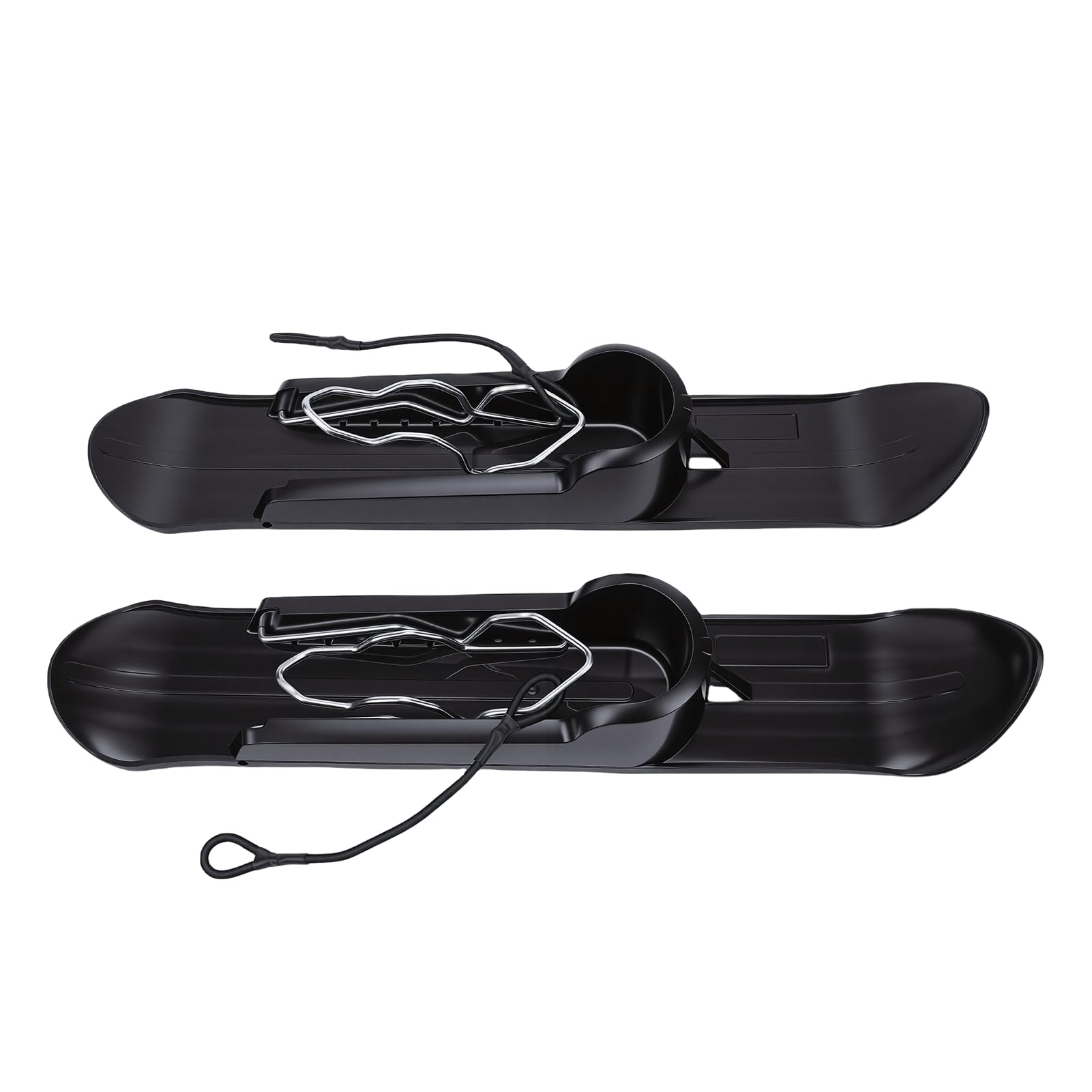 Domary Skis de Poussette, Paquet de 2 Planches Traîneau à Neige pour Roues