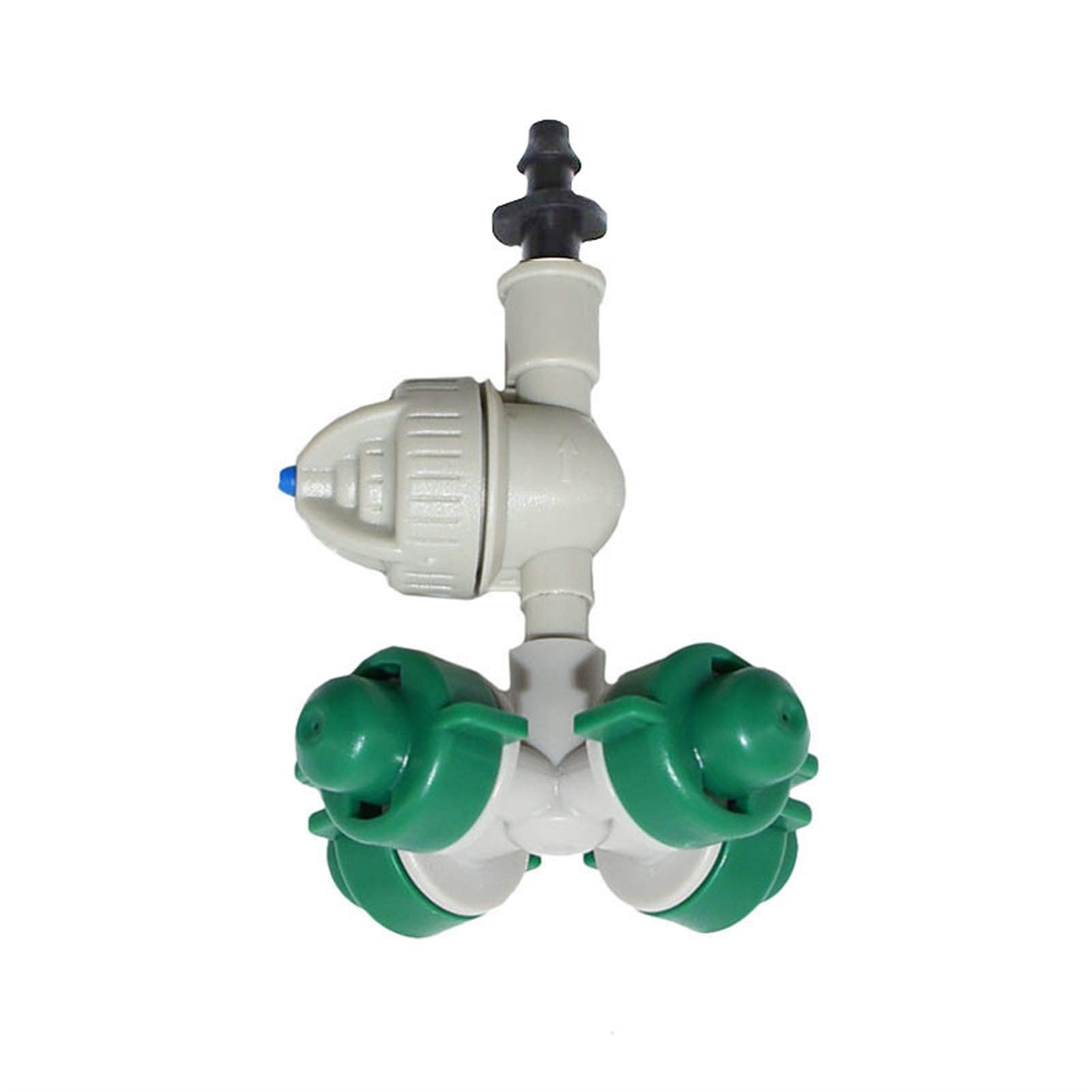 Irrigazione di Giardinaggio irrigata 20 PCS FOGGER And CRUCKING Sprinkler con antigelo e connettore a 1/4 di Pollice con connettore a spruzzo a spruzzo a spruzzo Antiscivolo