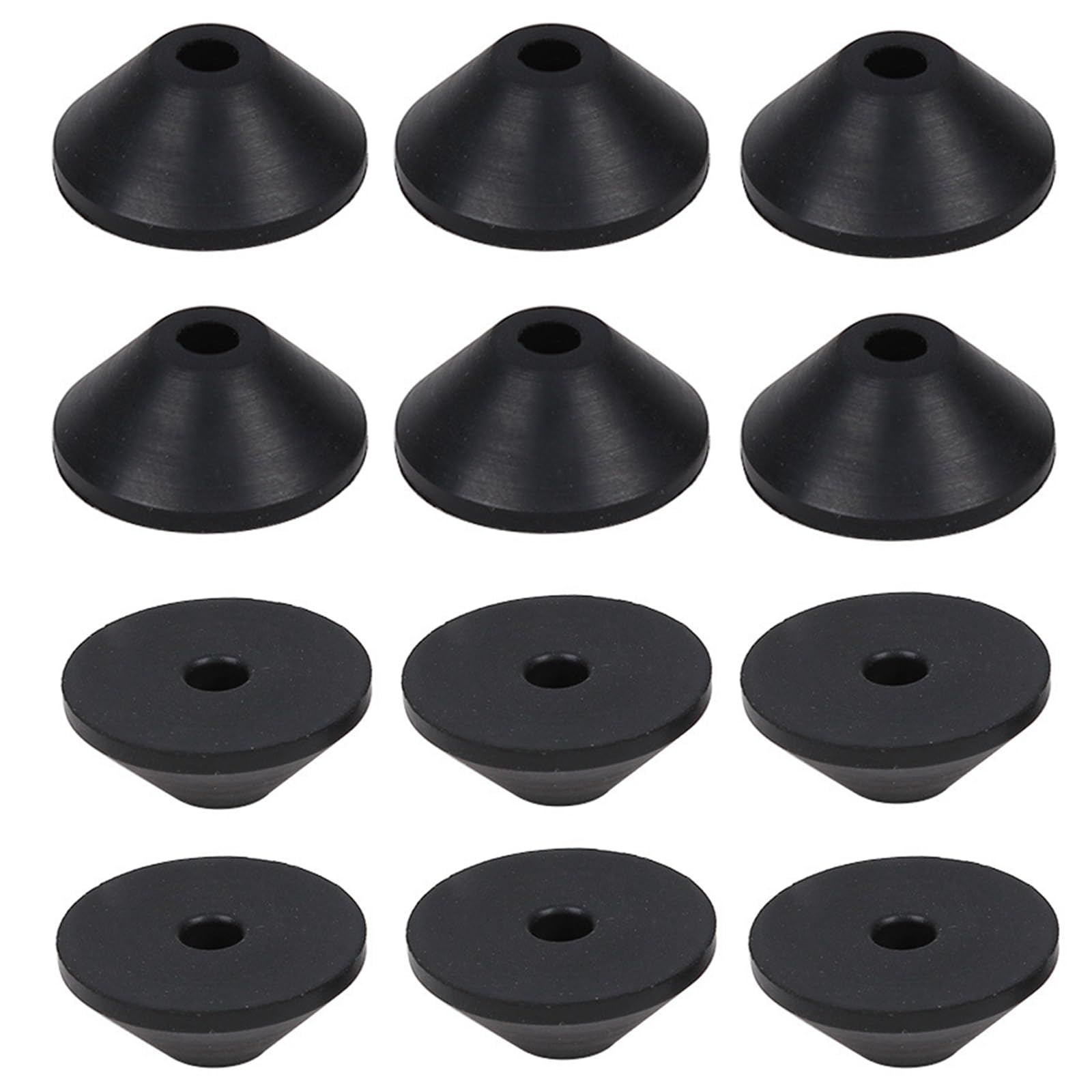 Ywluuoo E 12Pcs Conical Toilet Bolts Rubber Washer Beveled Gasket Sealing Washers Tanks Leakag Prevents Kits Asy To Us Conical Bolts Rubber Washer