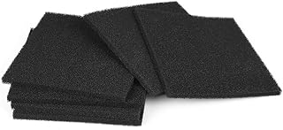 Upgrade 6 Pack Set Solder Smoke Fume Absorber Activated Carbon Filter Solder Extractor Filter(5.9 x 6.2 x 0.4 inch)