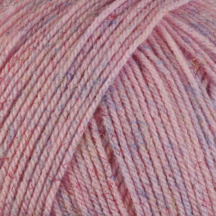WoolCraft Aran with Wool 400g Knitting & Crochet Yarn, Great Value Acrylic with 25% Wool Yarn, Choose from 43 Shades, 800 Metres, 400g Balls, Pack of 5, Berry