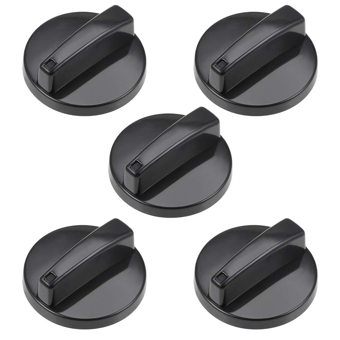 NA Timer knobs Range Replacement knobs Time Control knob Round Shaft for Electronic Microwave Oven Cooking 5 Pieces