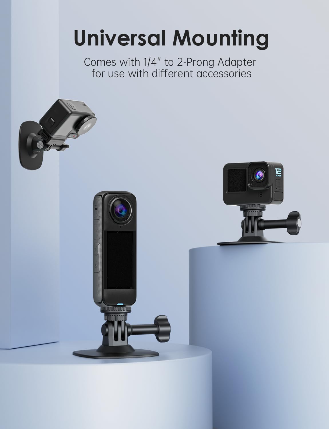 Insta360 Supporto adesivo flessibile per Insta 360 X5/X4/X4 Air/X3/Ace Pro 2/GO Ultra/GO 3S Accessori originali per fotocamera  44