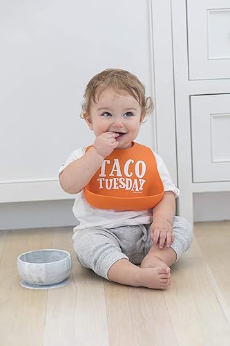 Miniatura 3 de Bella Tunno Cuenco de silicona con ventosa, perfecto para bebés, niños, niñas, niños, ayuda a evitar derrames y apto para lavavajillas Wonder Bowl,