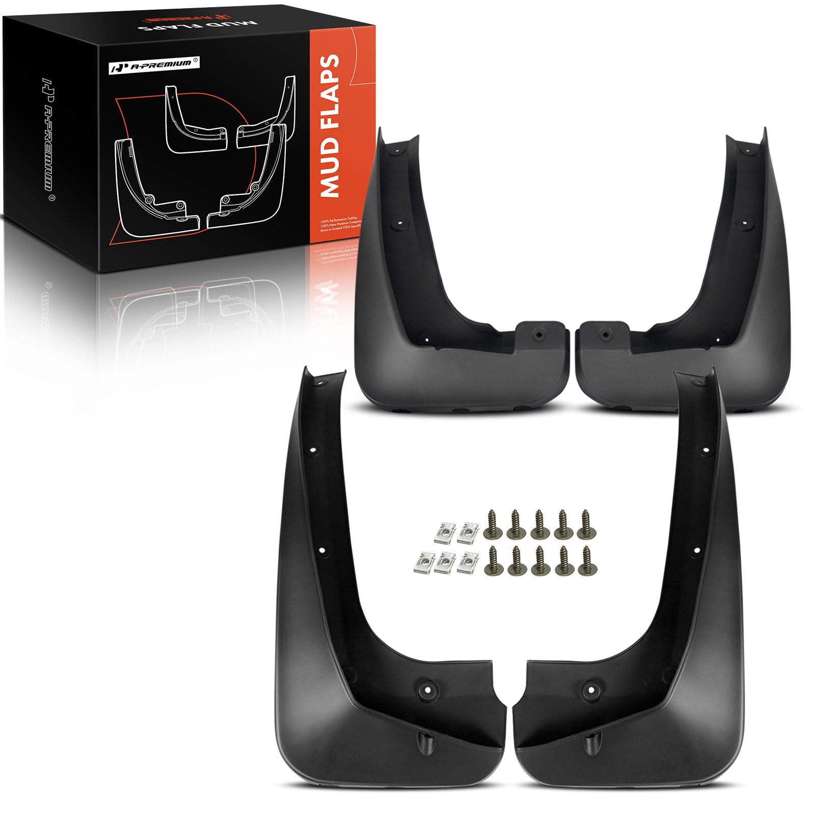 Kit Garde-boue Avant/arrière Pour BMW X3 F25 (2014-2017) - Protection Anti-éclaboussures ABS - Facile à Installer - 7