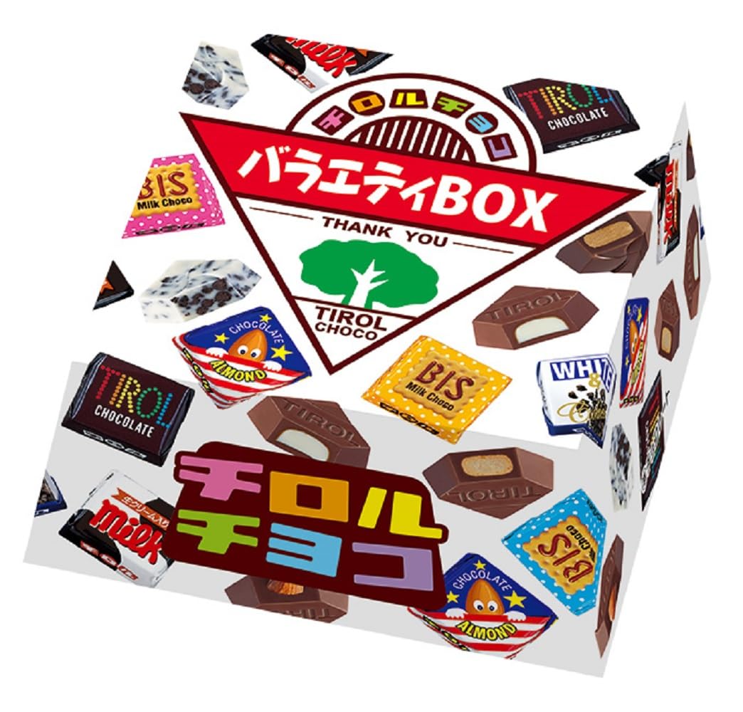 Amazon.co.jp: チロルチョコ バラエティBOX 20個×8個 : 食品・飲料・お酒