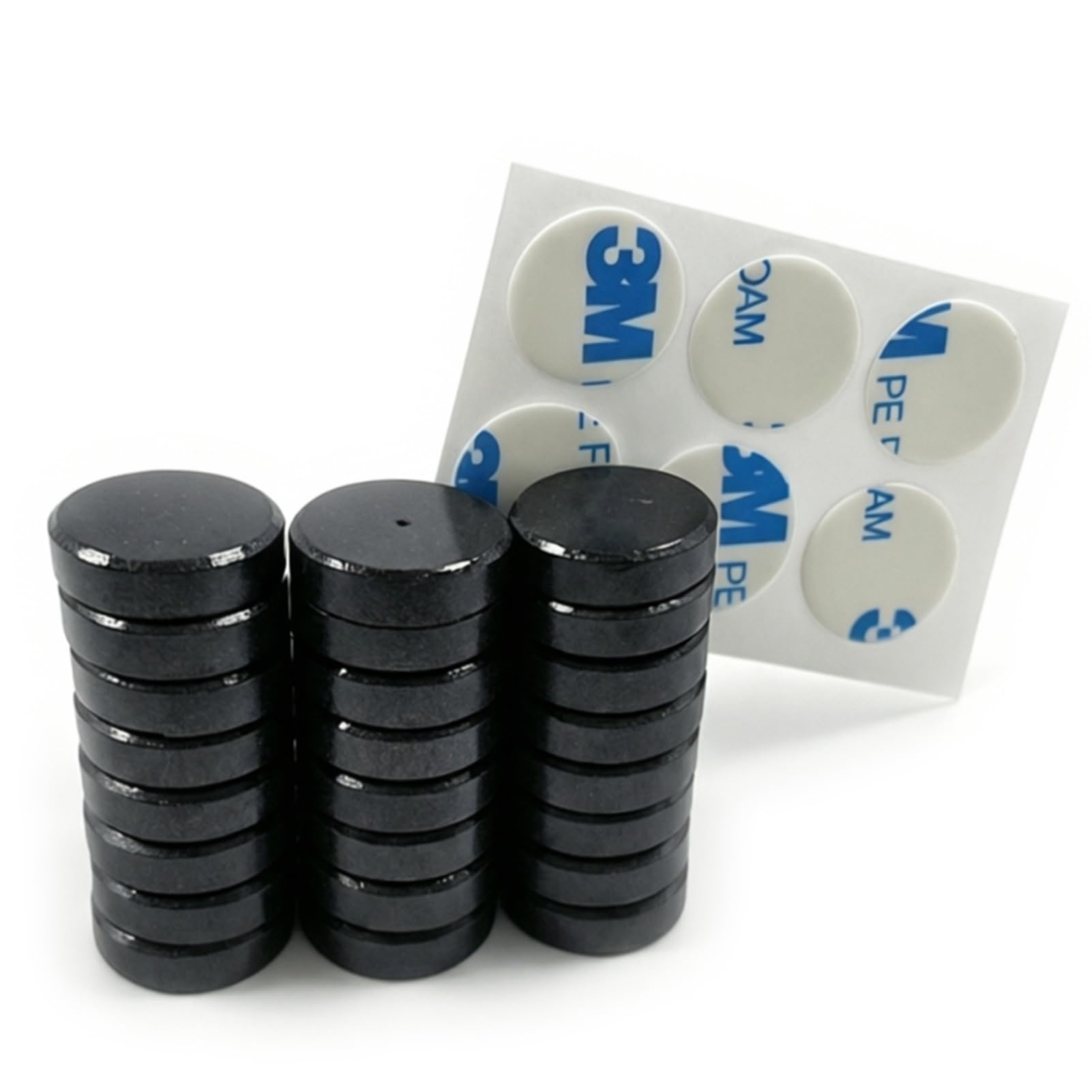 Ceramic Magnets for Crafts on Refrigerator(Round 0.7x0.12-45 PCS) — Amazon image 9
