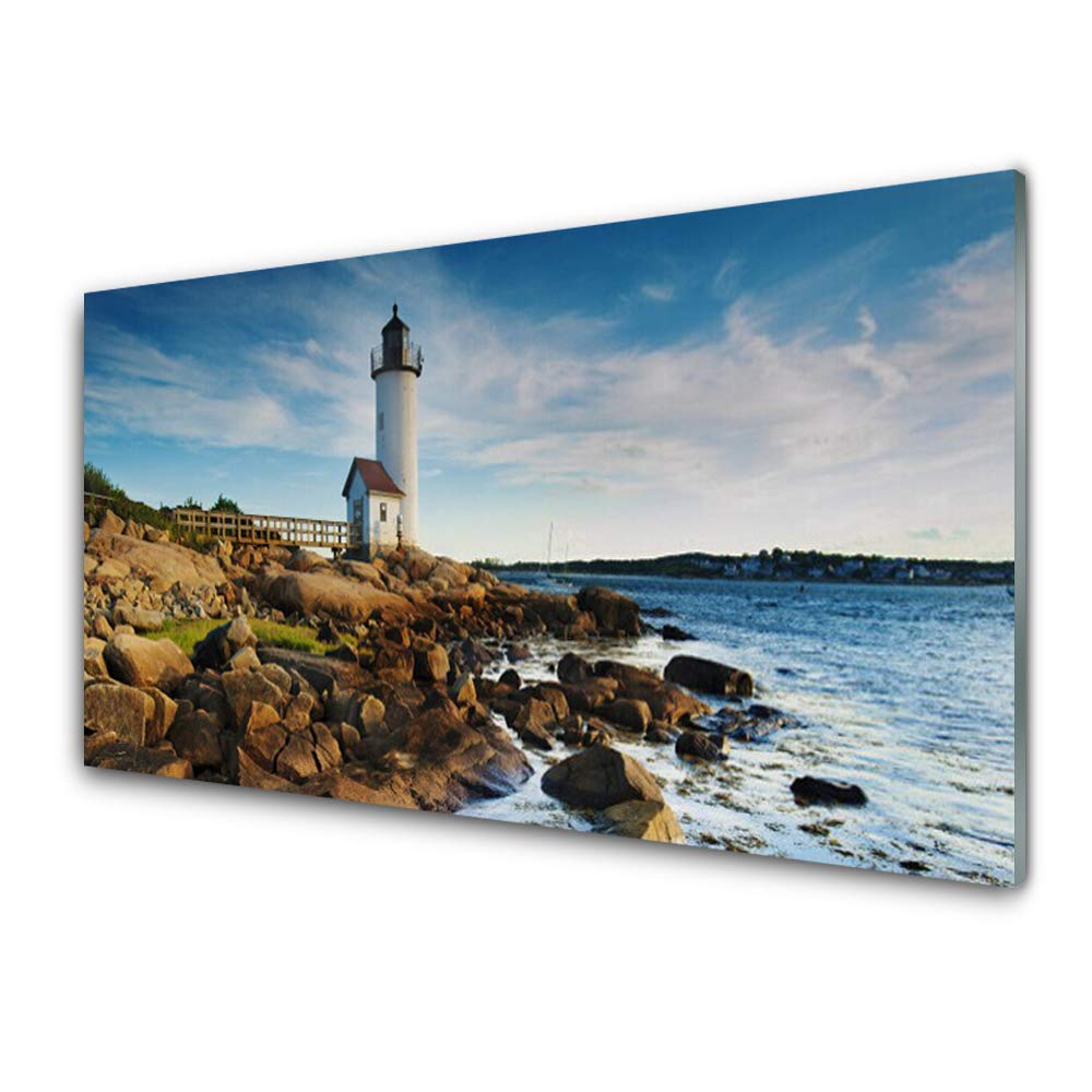 Plastique imprimés pour mur humide : l'impression sur verre acrylique 125x50cm mer