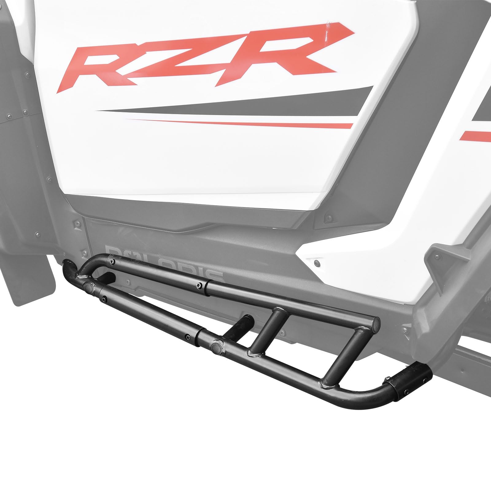 XUTVOTOR Nerf Bars Rock Sliders for Polaris RZR XP 1000 2025, Combined Side Bumper Protector Guard Side Steps Low Profile Rock Sliders Tree Kickers