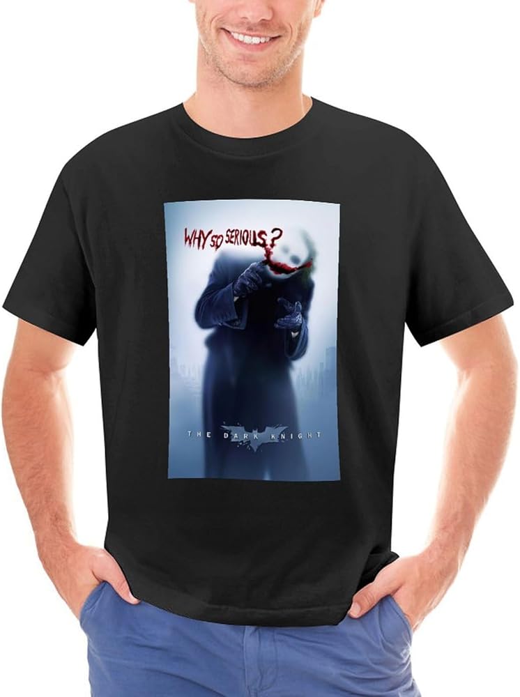 ジョーカー 半袖Tシャツ　dark knight ジョーカー Joker シャツ The Dark Knight ジョーカー Tシャツ ダークナイト JOKER Tee