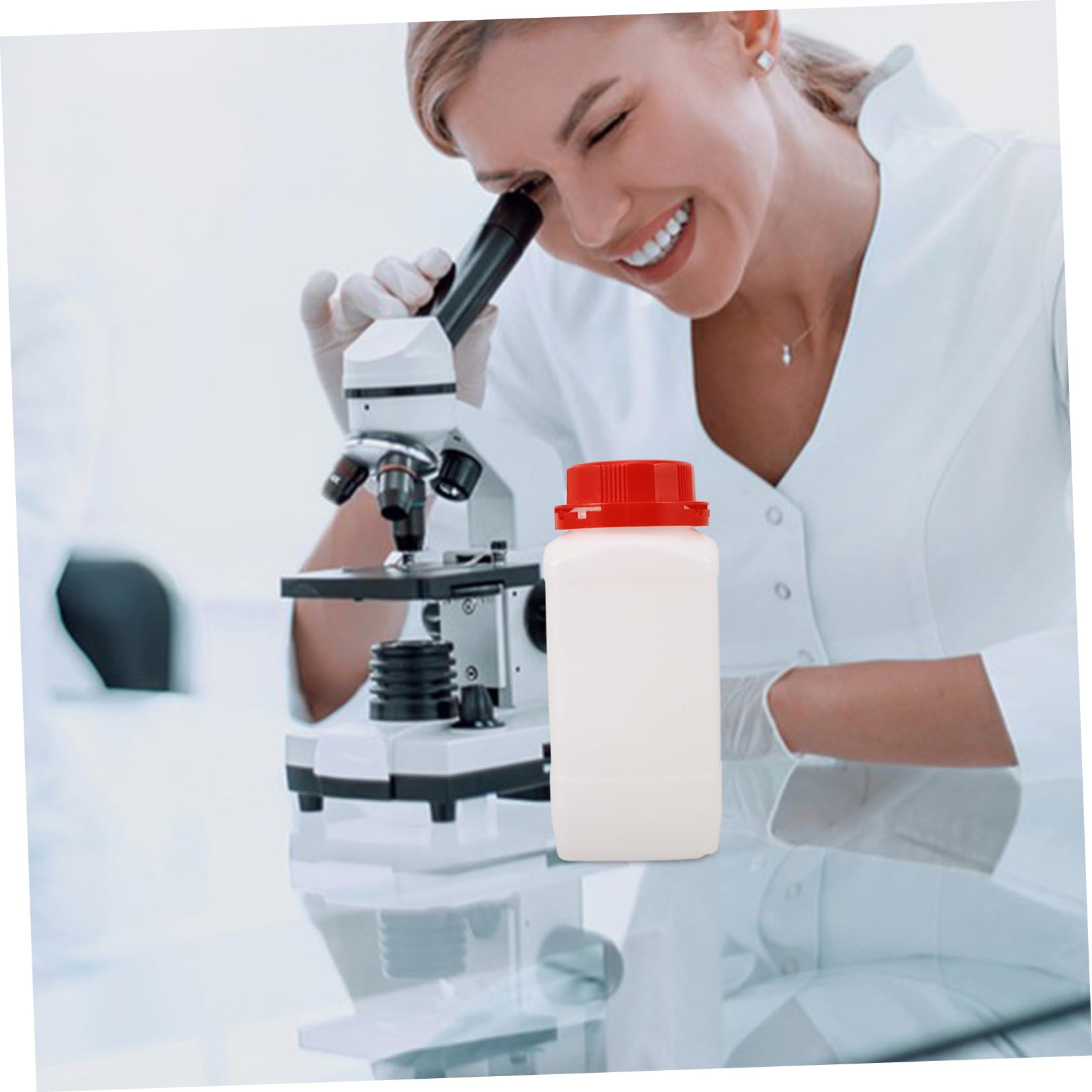 Ciieeo 4 Sätze Reagenzflasche Größe Reagens Leer Container Chemisch Medizinflaschen Pe-flaschen Flasche Mit Flüssiger Medizin Flüssige Flaschen Chemikalienbehälter Plastik 2 Stück * 4