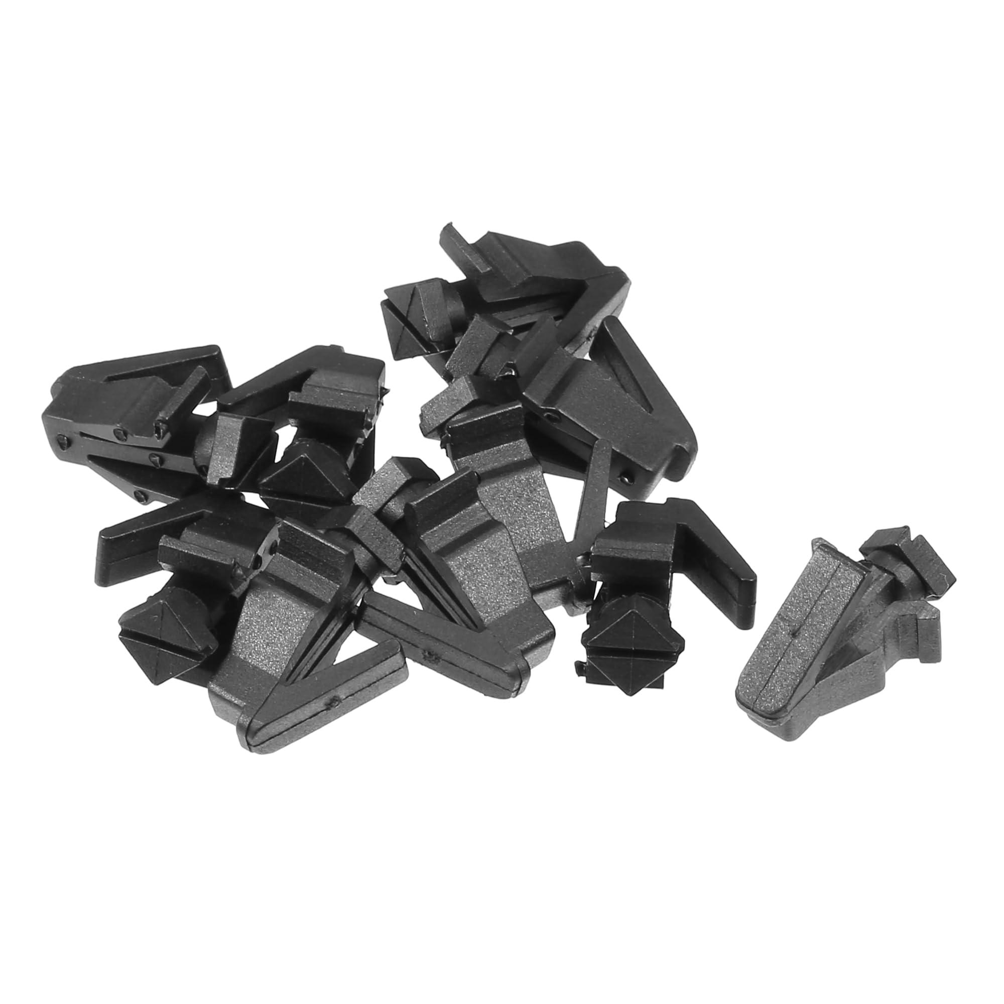 Clip Copertura Griglia Paraurti Compatibile Nissan Altima 2002-2004, Rivetti Fissaggio Plastica, 10 Pezzi, Nero, OE 768820M060 - 2