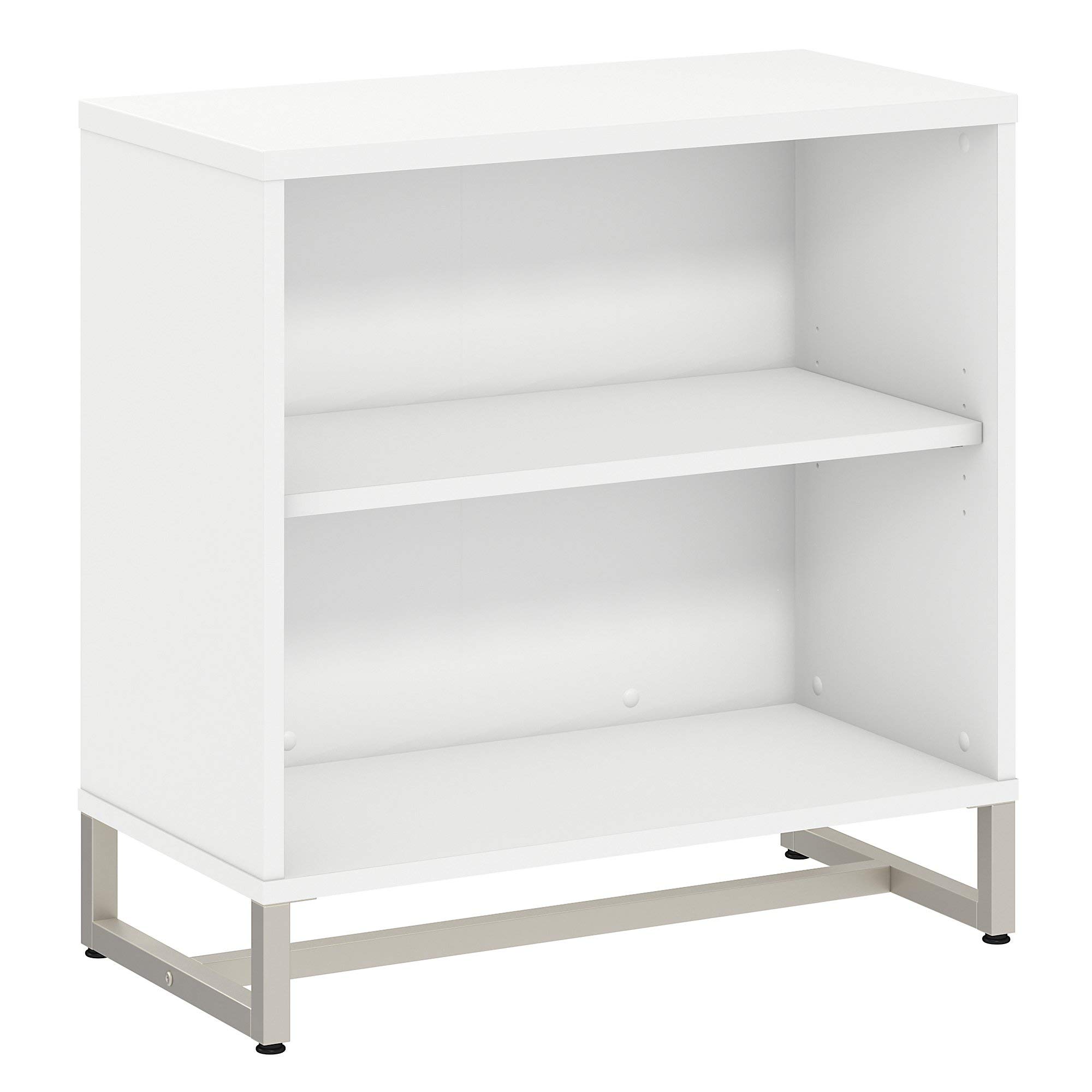 Bush Business FurnitureOffice by kathy ireland Method Bookcase Cabinet, White