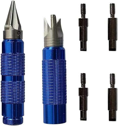 Juego de herramientas de preparación de fundas con escariador de estuche  6 brocas de preparación de estuches + mango + estuche gratis