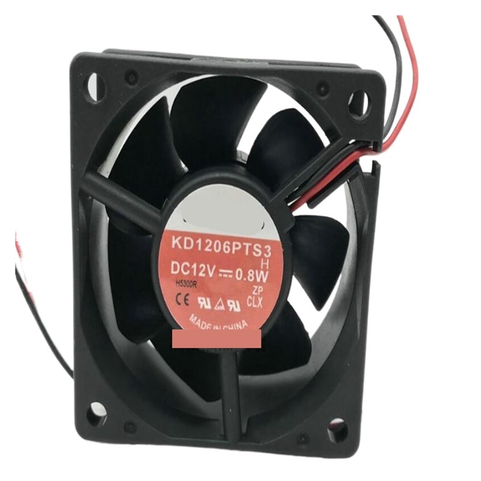 GJEXXPTST 6025 KD1206PTS3 DC12V 0.8W 60 * 25MM Two-Wire Cooling Fan