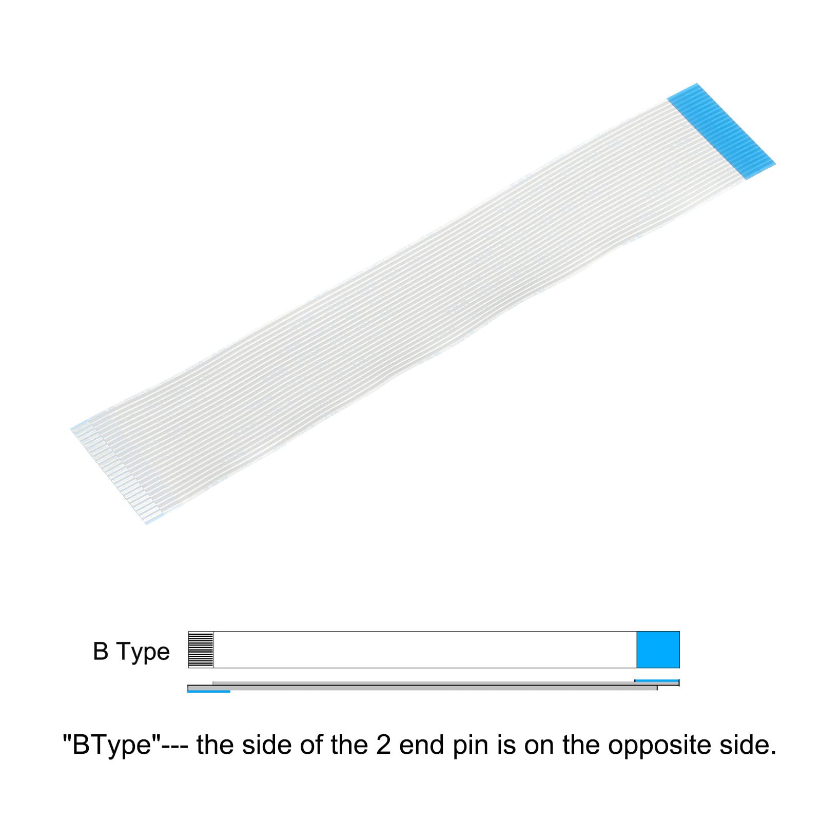 Amazon.co.jp: uxcell フレキシブルフラットケーブル 延長リボン