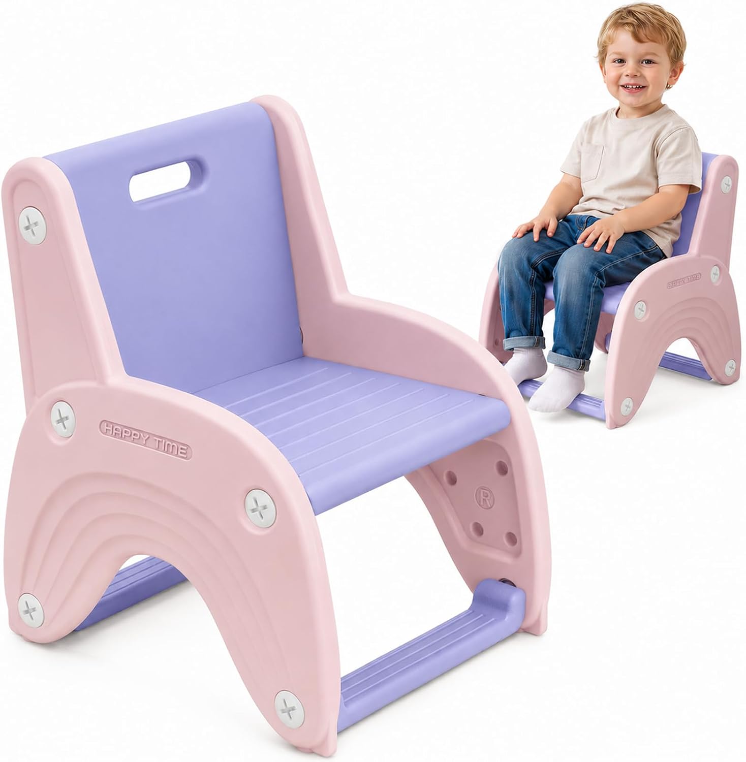 Kids Chair for Art Table, Plastic Kids Chair for Art & Reading