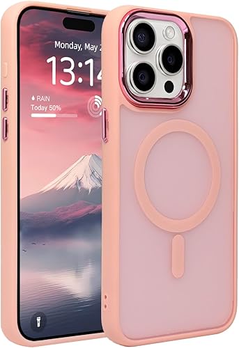 Miniatura 8 de Funda magnética para iPhone XR compatible con MagSafe, translúcida mate, delgada, delgada, a prueba de golpes, para mujeres, hombres y niñas,