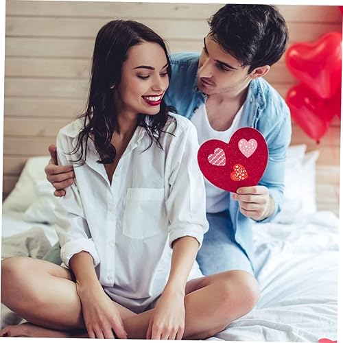 Miniatura 6 de NOLITOY 3000 Pcs Decorative Sealing Sticker Party Label Sticker Festival Sticker Wrapping Sticker Valentines Day Stickers Heart Foam Sticker Volume