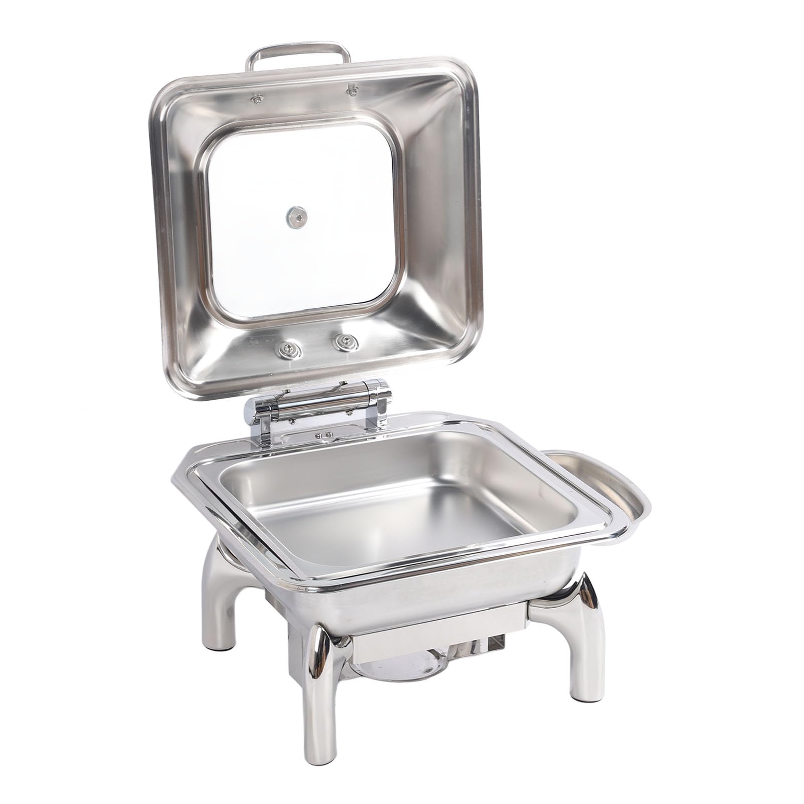 SIXRUN Set Scaldavivande a Buffet in Acciaio Inox 6 L, Scaldavivande