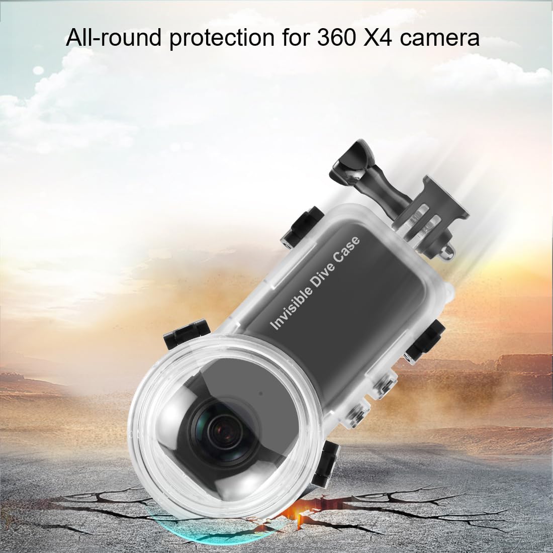 Amazon | KETOPKIN Insta360 X4用インビジブルダイブケース